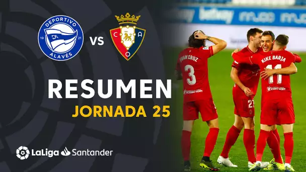 Resumen de Deportivo Alavés vs CA Osasuna (0-1)