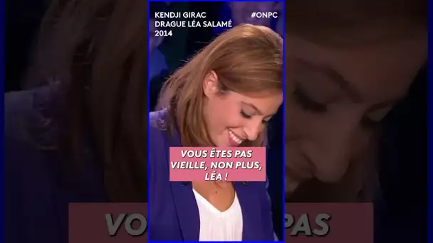 Kendji Girac drague Léa Salamé - On n'est pas couché 2014 #shorts