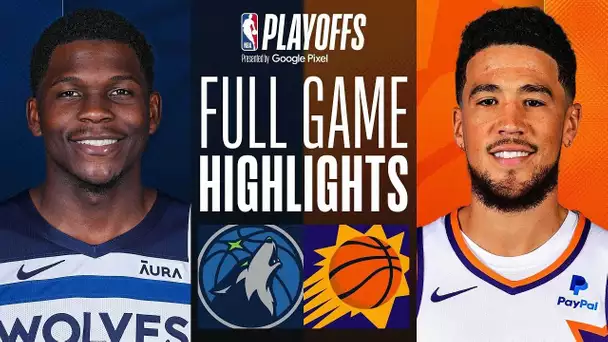 #3 TIMBERWOLVES at #6 SUNS | FULL GAME 4 HIGHLIGHTS | April 28, 2024