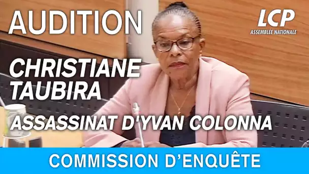 Assassinat d'Yvan Colonna : Christiane Taubira auditionnée à l'Assemblée nationale - 29/03/2023