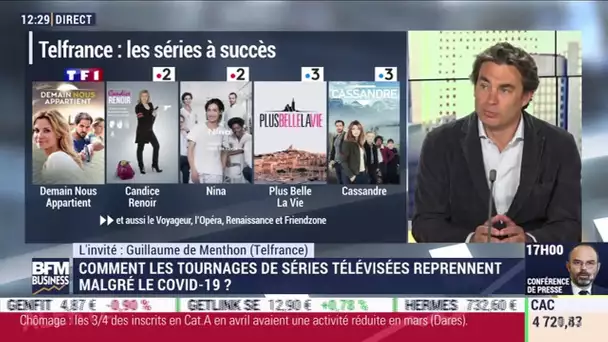 Guillaume de Menthon (Telfrance): Comment les tournages de séries reprennent malgré le Covid-19 ?