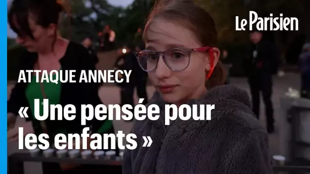 Annecy : « C'était important de leur rendre hommage », vive émotion sur les lieux de l'attaque