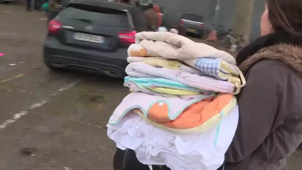 300 sinistrés du plus grand squat de Toulouse transférés au Parc des expositions