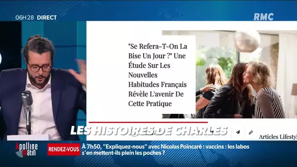 Selon un sondage, un français sur deux ne fera plus jamais la bise.