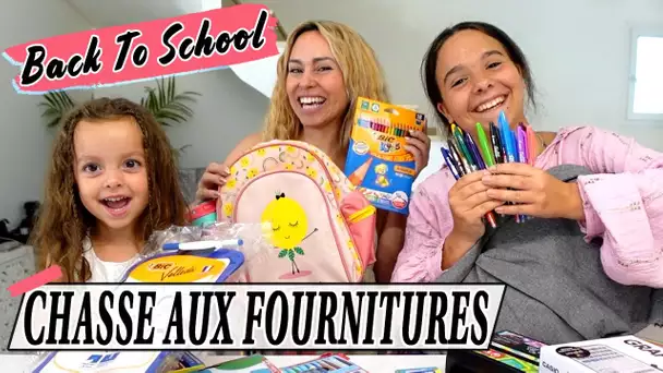 CHASSE AUX FOURNITURES SCOLAIRES / BACK TO SCHOOL de Jen et Jessy 📝