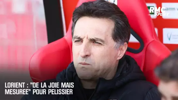 Lorient : "De la joie mais mesurée" pour Pélissier