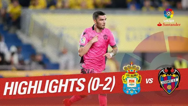 Resumen de UD Las Palmas vs Levante UD (0-2)