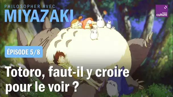 Mon voisin Totoro, faut-il y croire pour le voir ? (5/8) | Philosopher avec Miyazaki