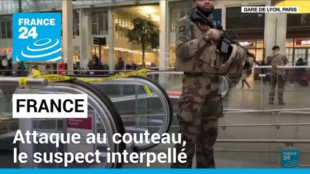 France : attaque au couteau à la Gare de Lyon à Paris, le suspect souffre de troubles psychiatriques