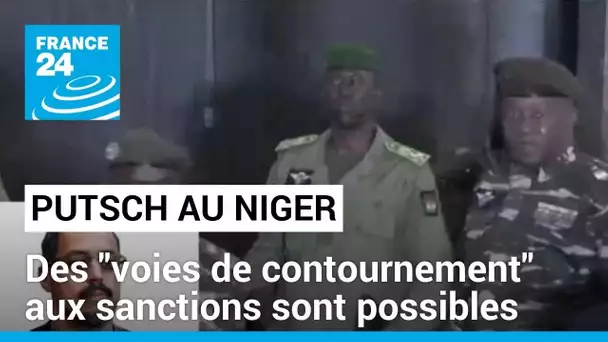 Sanctions après le putsch au Niger : "il y a des voies de contournement possibles" • FRANCE 24