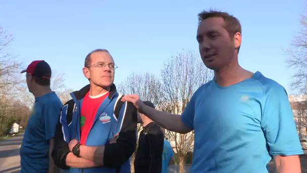 Hervé Farge, le marathon du courage