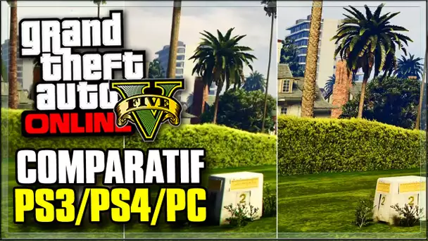 GTA 5 ONLINE : COMPARATIF PS3/PS4/PC !