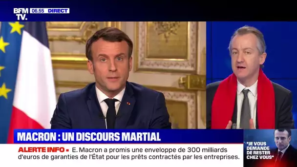 Pourquoi Emmanuel Macron n'a pas prononcé une seule fois le mot "confinement" dans son discours