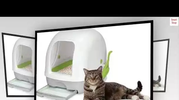 Purina Tidy Cats Hooded Litter Box System, BREEZE Hooded System Starter Kit Litter Box