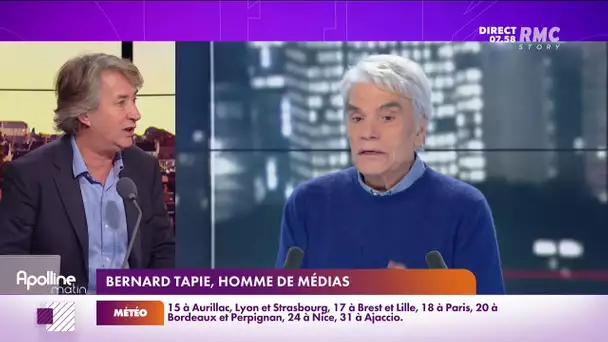 Retour sur la vie de Bernard Tapie dans notre télévision