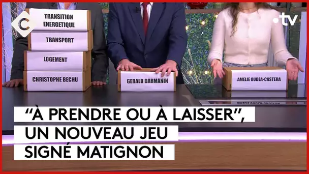 Le nouveau jeu de Matignon : “À prendre ou à laisser” - L’ABC - C à Vous - 24/01/2024