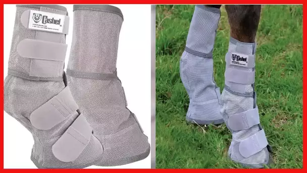 Cashel Crusader Horse Leg Guard Fly Boots 3, Grey, Horse