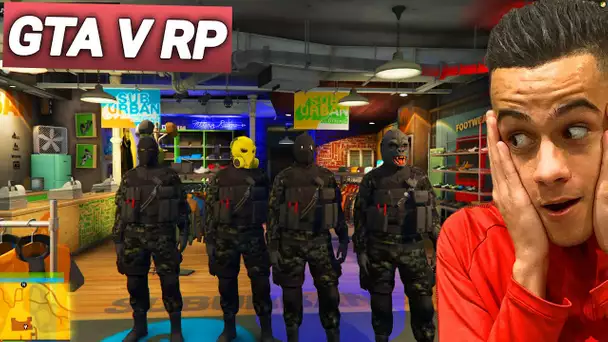 GTA 5 RP : ON BRAQUE 2 BANQUE EN MEME-TEMPS !