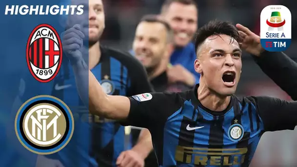 AC Milan 2-3 Inter | L'Inter esce vincitrice da un derby intenso | Serie A