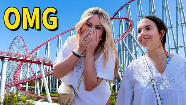 JENNA ME FAIT FAIRE TOUTES LES ATTRACTIONS ! 😱  / Invitation PortAventura Resort