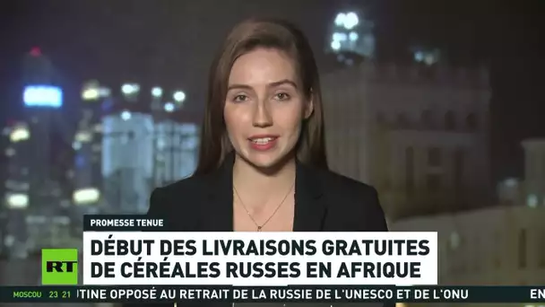 🇷🇺 Russie : début de l'envoi de céréales gratuites en Afrique