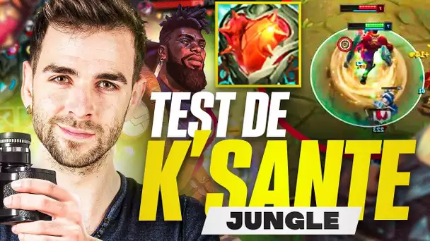 K' SANTÉ JUNGLE ULTRA FORT OU NAZE ? (Le NOUVEAU TANK DE LOL)