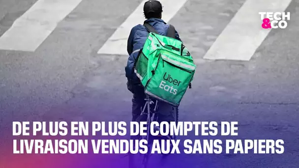 De plus en plus de travailleurs sans papiers achètent des comptes de livraison sur Facebook