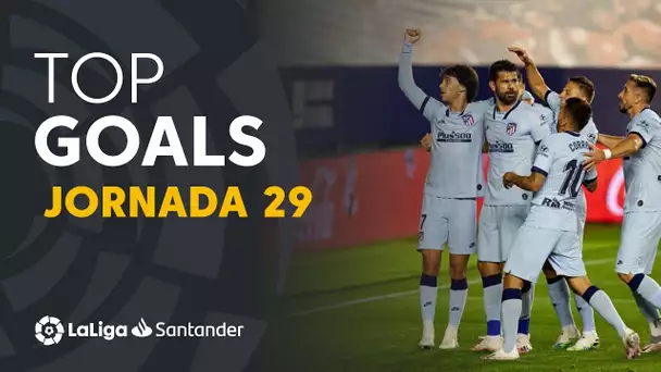 Todos los goles de la Jornada 29 de LaLiga Santander 2019/2020