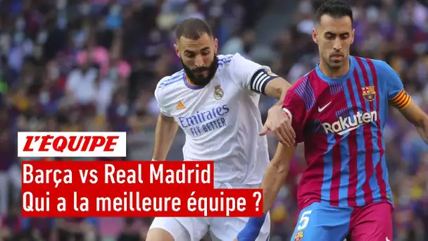 Barça vs Real Madrid : Qui a le meilleur effectif ?