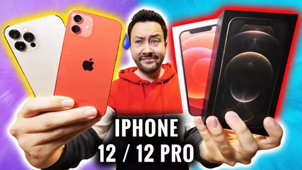 J'ai acheté l'iPhone 12 et 12 Pro ! (déçu à moitié)