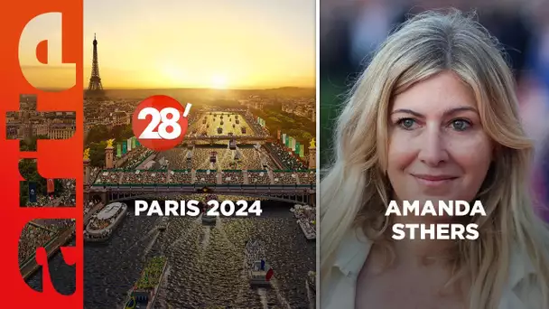 Amanda Sthers / J.O. de Paris : sommes-nous prêts ? - 28 Minutes - ARTE