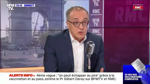 Le message du Professeur Gilbert Deray: "N'allez pas en discothèque"