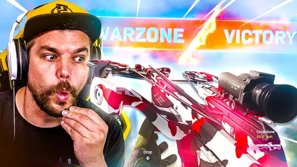 Je teste L'ARBALETE sur WARZONE et UN TRUC INCROYABLE SE PASSE !!