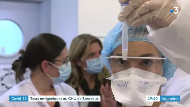 Le CHU de Bordeaux déploie des tests antigéniques