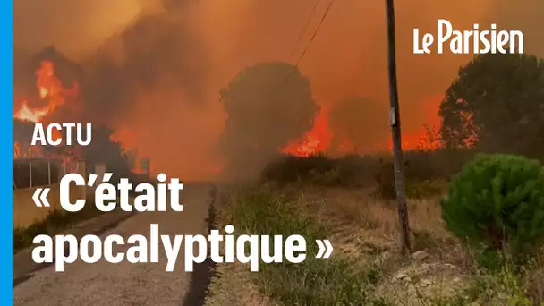Pyrénées-Orientales : l’incendie « loin d’être éteint », plus de 500 hectares ravagés par les flamme