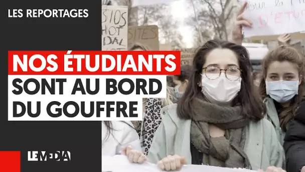 NOS ÉTUDIANTS SONT AU BORD DU GOUFFRE