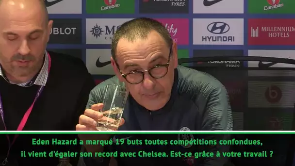 Chelsea - Sarri : "Il faut remercier la mère d'Hazard"