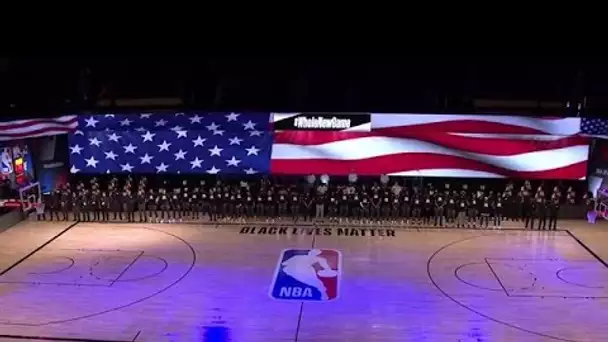 National Anthem Prior To The NBA Restart