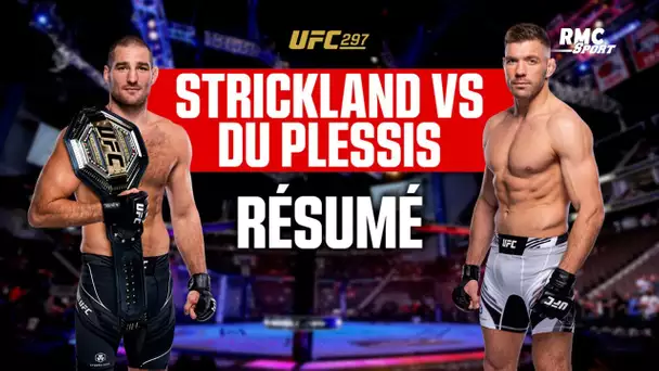 Résumé UFC 297 : STRICKLAND v DU PLESSIS, le premier numéroté de l'année a été INTENSE