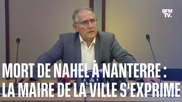 Mort de Nahel: le maire de Nanterre, Patrick Jarry, s'exprime