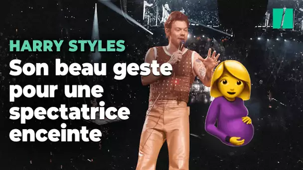 Harry Styles arrête son concert pour qu’une spectatrice enceinte puisse aller aux toilettes