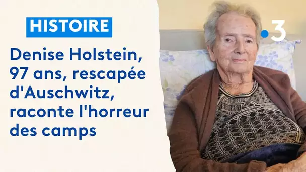 A 97 ans Denise Holstein témoigne de l'horreur du camp d'extermination d'Auschwitz