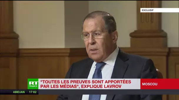 Cyberattaques russes présumées : Sergueï Lavrov répond à la question de RT France