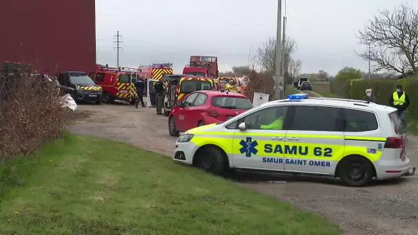 Le Corps d'un jeune garçon de 6 ans retrouvé dans un bassin a Boeseghem