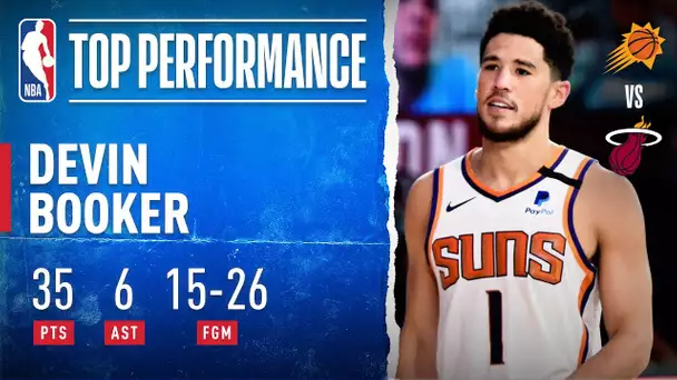 Devin Booker's 35 PTS Guide Suns To Stay Undefeated In Orlando!