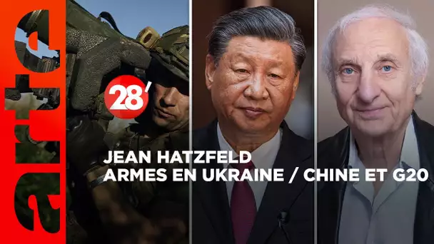 Jean Hatzfeld / Munitions toxiques en Ukraine ? / Le G20 sans Xi Jinping - 28 minutes - ARTE