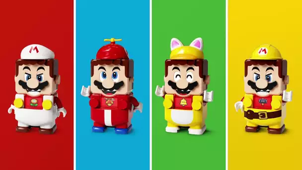 LEGO Super Mario : trailer de tous les COSTUMES en DLC