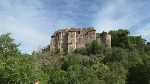 Découvrez le château de Boussac en Creuse