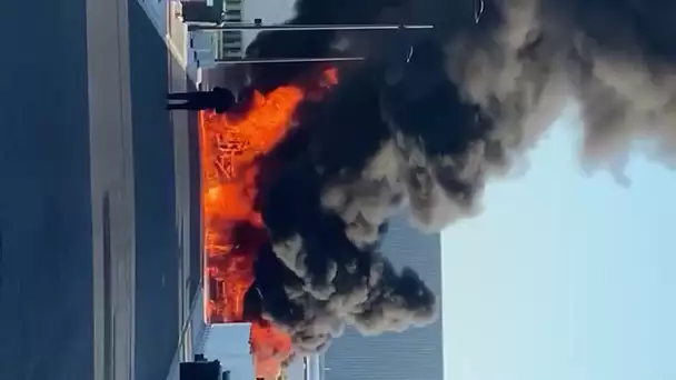 Incendie bus Plaisance du Touch - pas de blessés