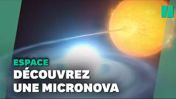 Voici une micronova, un tout nouveau type d'explosion stellaire